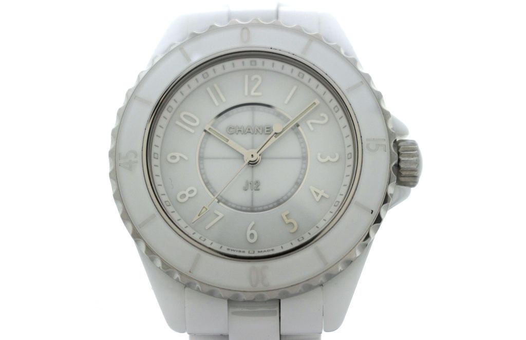 CHANEL シャネル J12 ファントム H6345 腕時計 ホワイトセラミック ホワイト レディース クオーツ 2148103944260 【200】【中古】