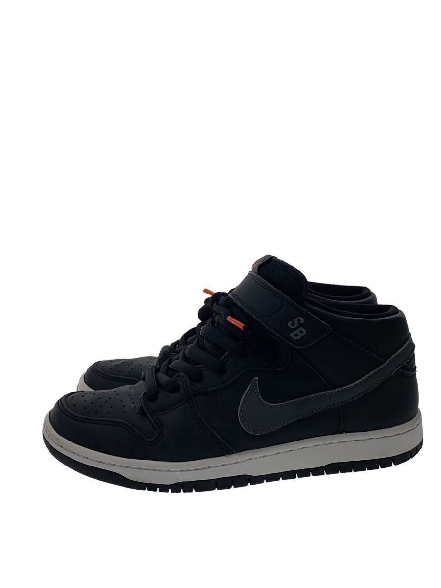 ナイキ NIKE SB ダンク ミッド プロ ISO ブラック 27cm スニーカー