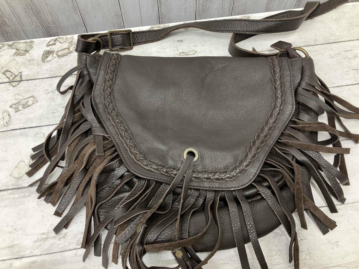 ゴア goa カウレザー ショルダーバッグ 牛革