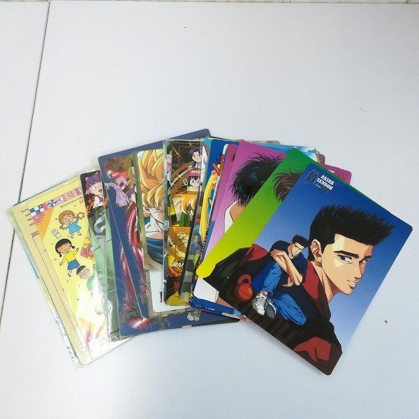下敷き B5 スラムダンク ドラゴンボールZ デジモン 幽遊白書 当時物 まとめ