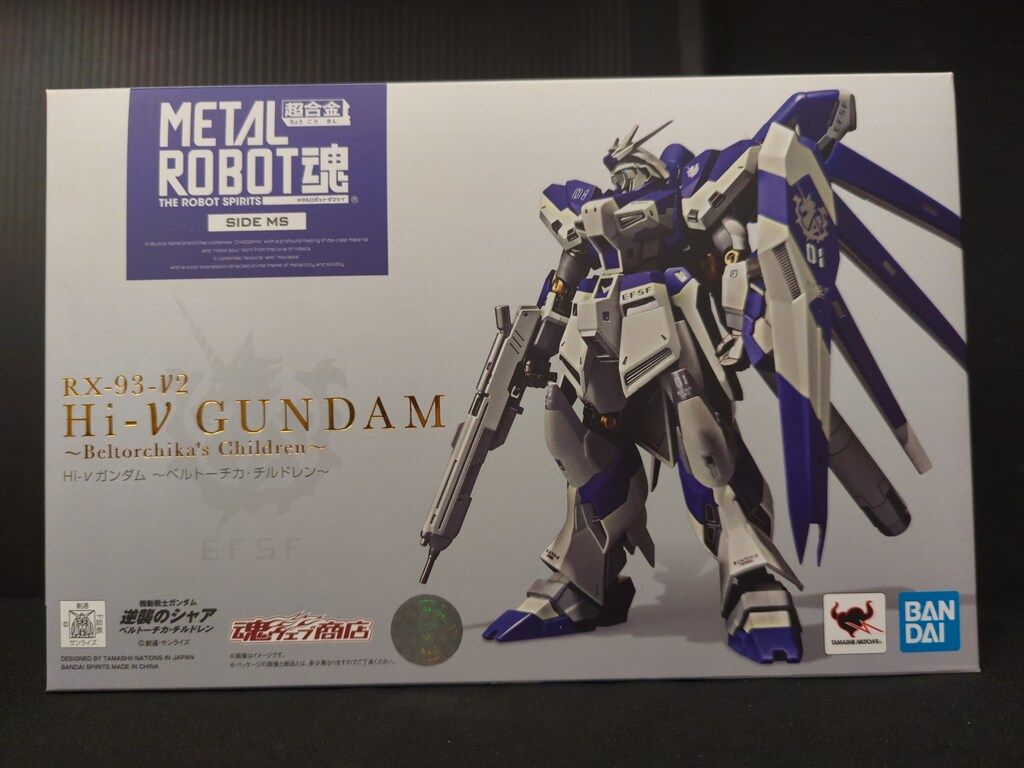 BANDAI SPIRITS METAL ROBOT魂<SIDE MS> 機動戦士ガンダム 逆襲のシャア ベルトーチカ・チルドレン Hi-νガンダム ベルトーチカ・チルドレン