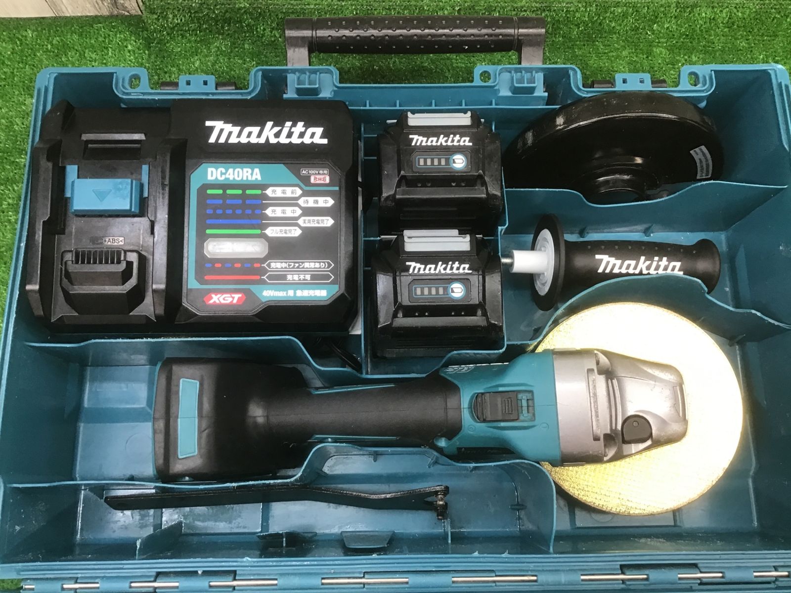 【中古動作品】マキタmakita 　40vコードレス　150mmディスクグラインダー GA033GRMX　4.0Ahバッテリー♪アクトツール富山店◆4 40,170円