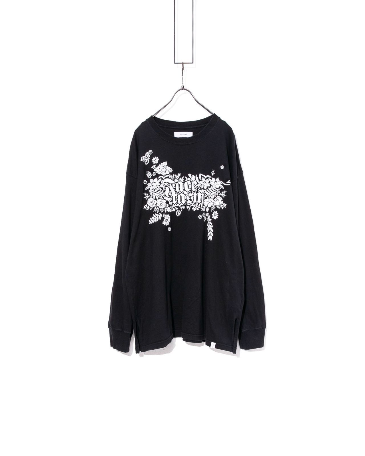 FACETASM　 ファセッタズム 　CROSS LOGO LONG SLEEVE TEE長袖カットソー　MKS-TEE-U04