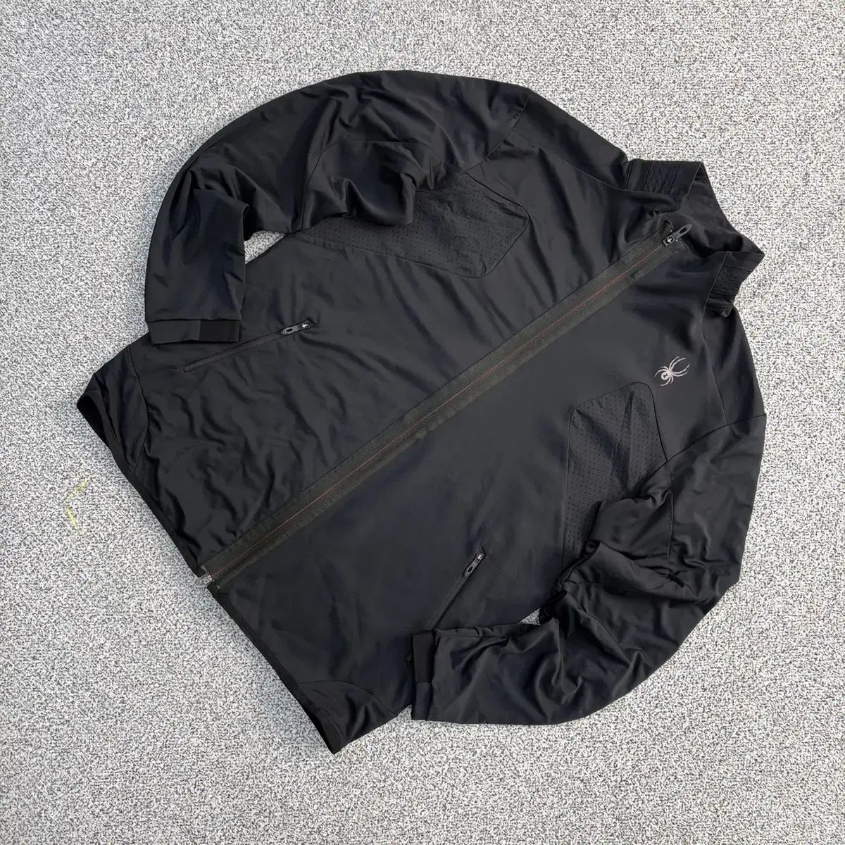 105(XL) スパイダー ジップアップ ジャージ ジャケット 0526J