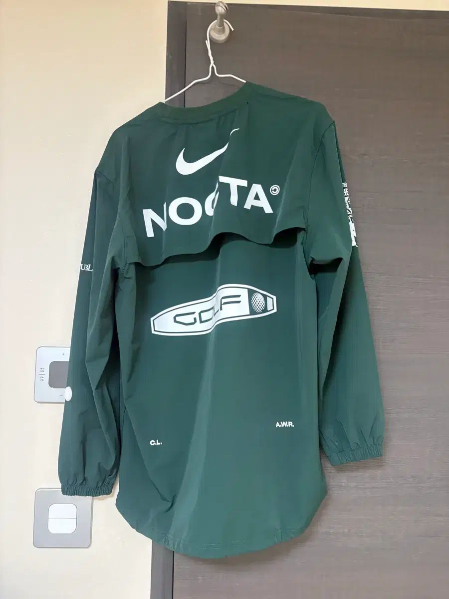 正規品 NIKE x ドレイク Nocta ゴルフ クルーネック トップス グリーン