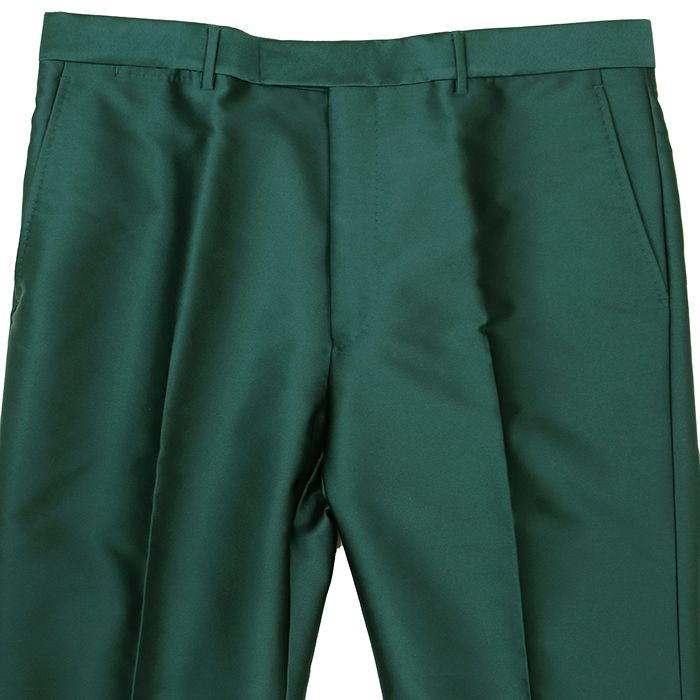GUCCI グッチ ロゴラペル スラックス カーキ グリーン SALE【未使用】GUCCI グッチ サテン パンツ サイズ 52 メンズ