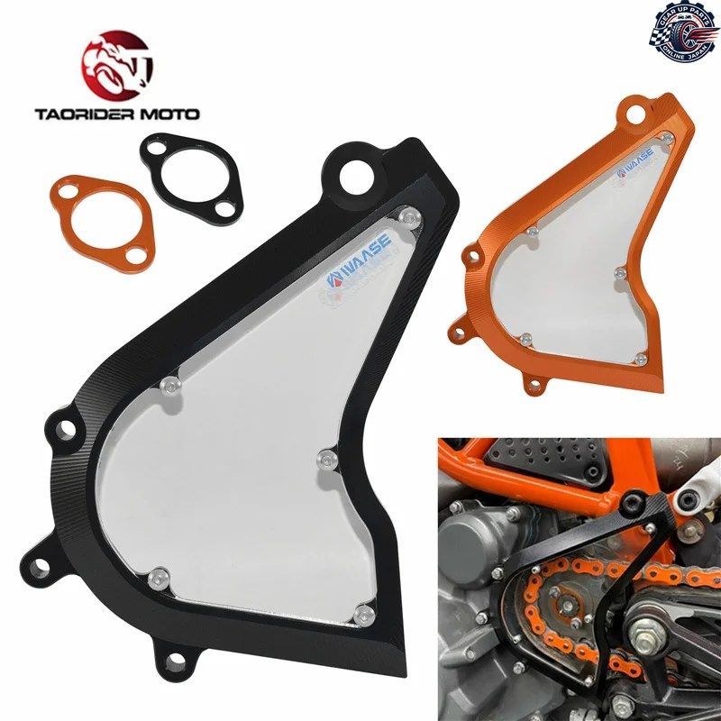フロントエンジンスプロケットチェーンガードカバー KTM RC390 2014 - 23