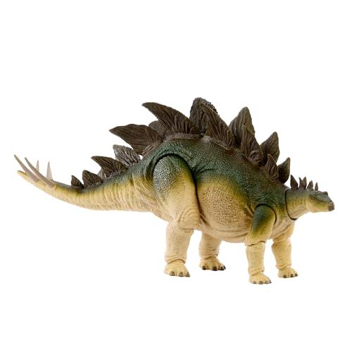 【新品】マテル ジュラシックワールド(JURASSIC WORLD) ハモンドコレクション ステゴサウルス 子供向けフィギュア 恐竜 おもちゃ 動く 大きい 全長:約43.8cm 8歳から グリーン JCH08 71f9e968