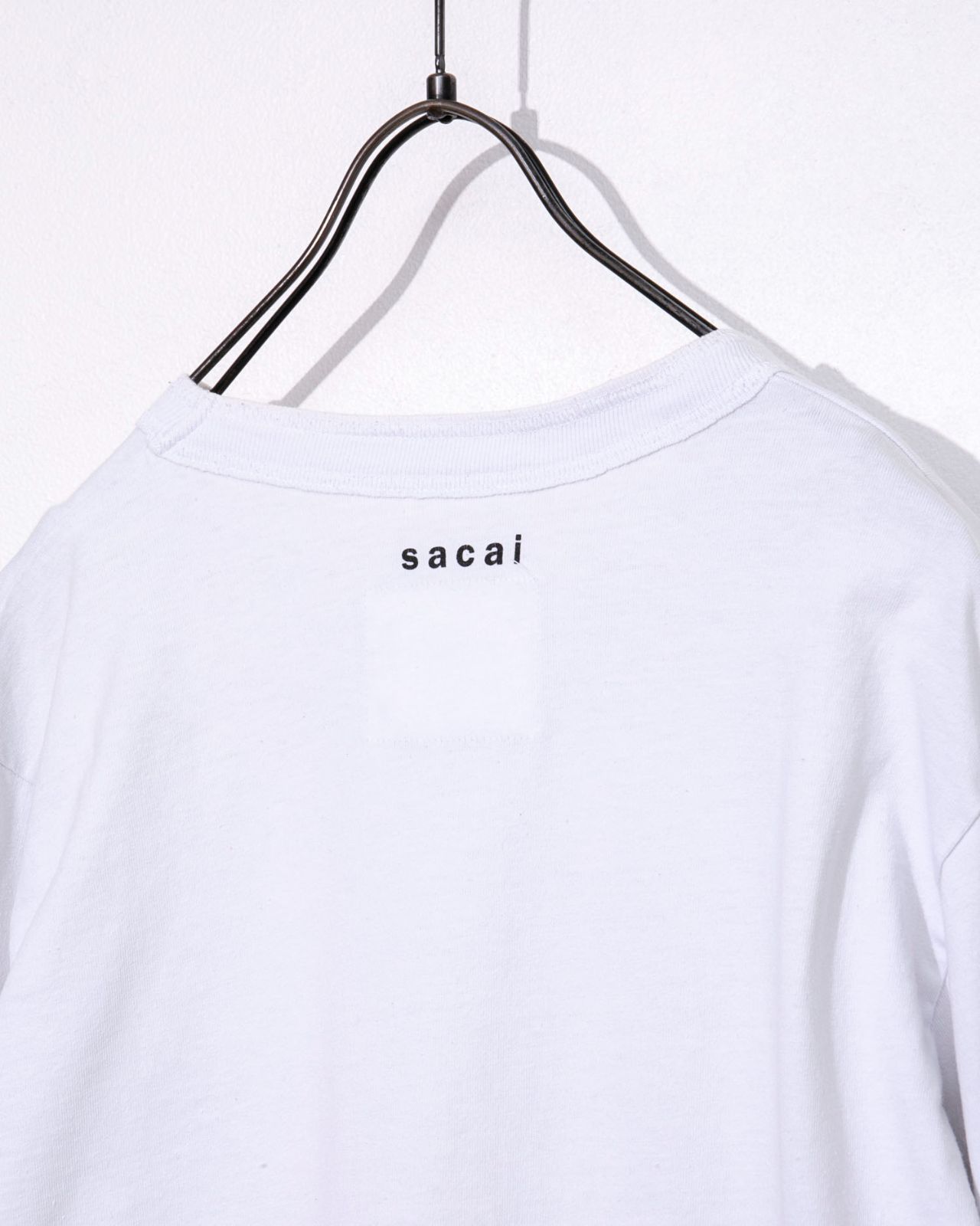 sacai × KAWS サカイ×カウズ Flock Print Long Sleeve T-Shirt 