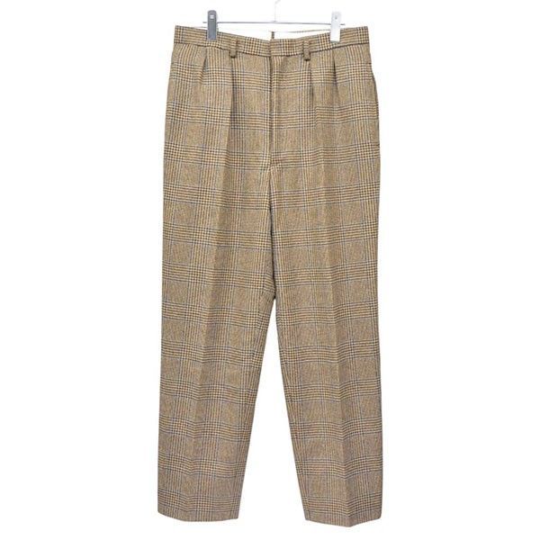 MAATEE＆SONS×MusterWerk　マーティーアンドサンズ　2023AW　Ex.COOPER 2INTUCK TAPERED TROUSERS　タックテーパードスラックス　MTMU3303-0203　8054000245925
