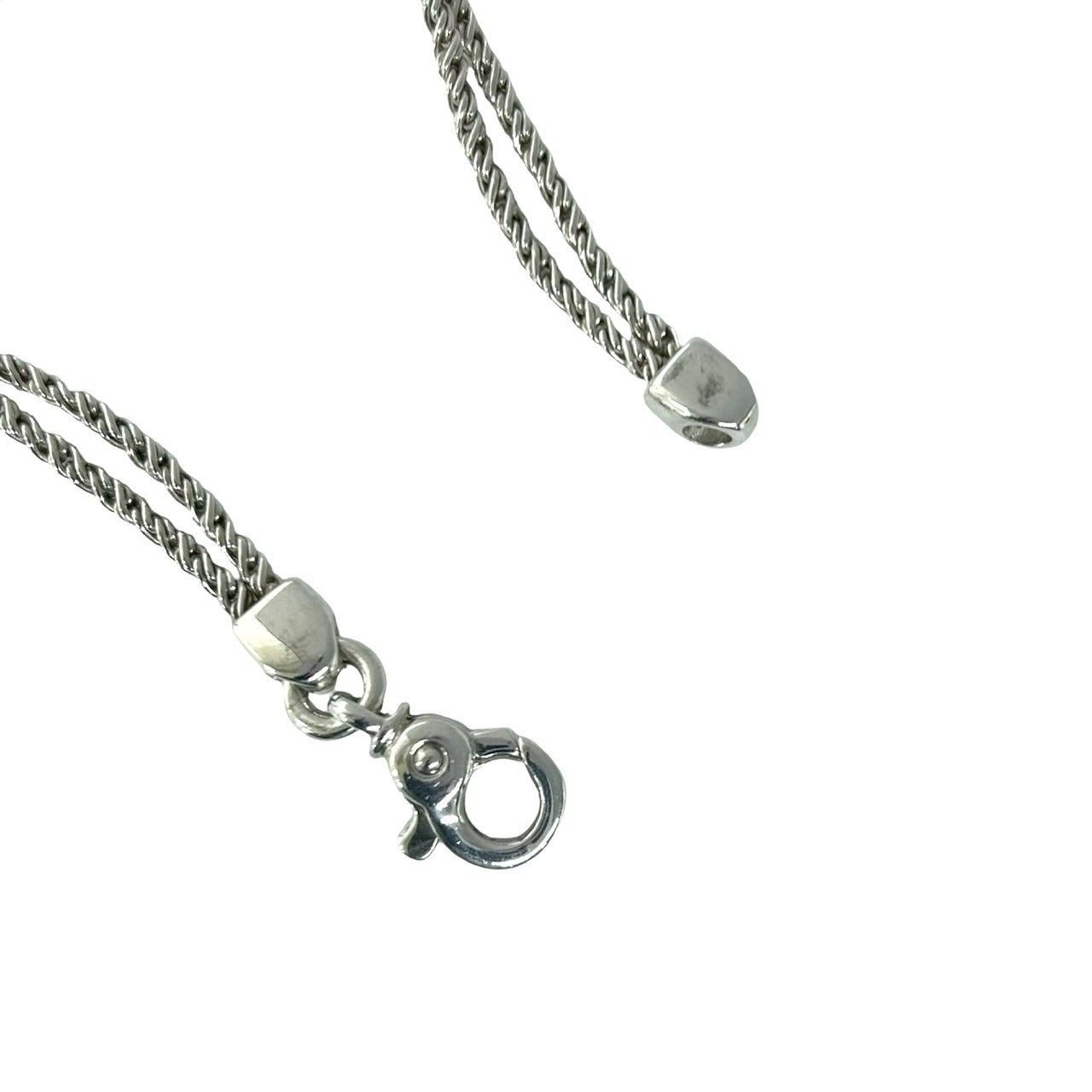 極 美品 TIFFANY&Co. ティファニー ダブルロープ センターノット
