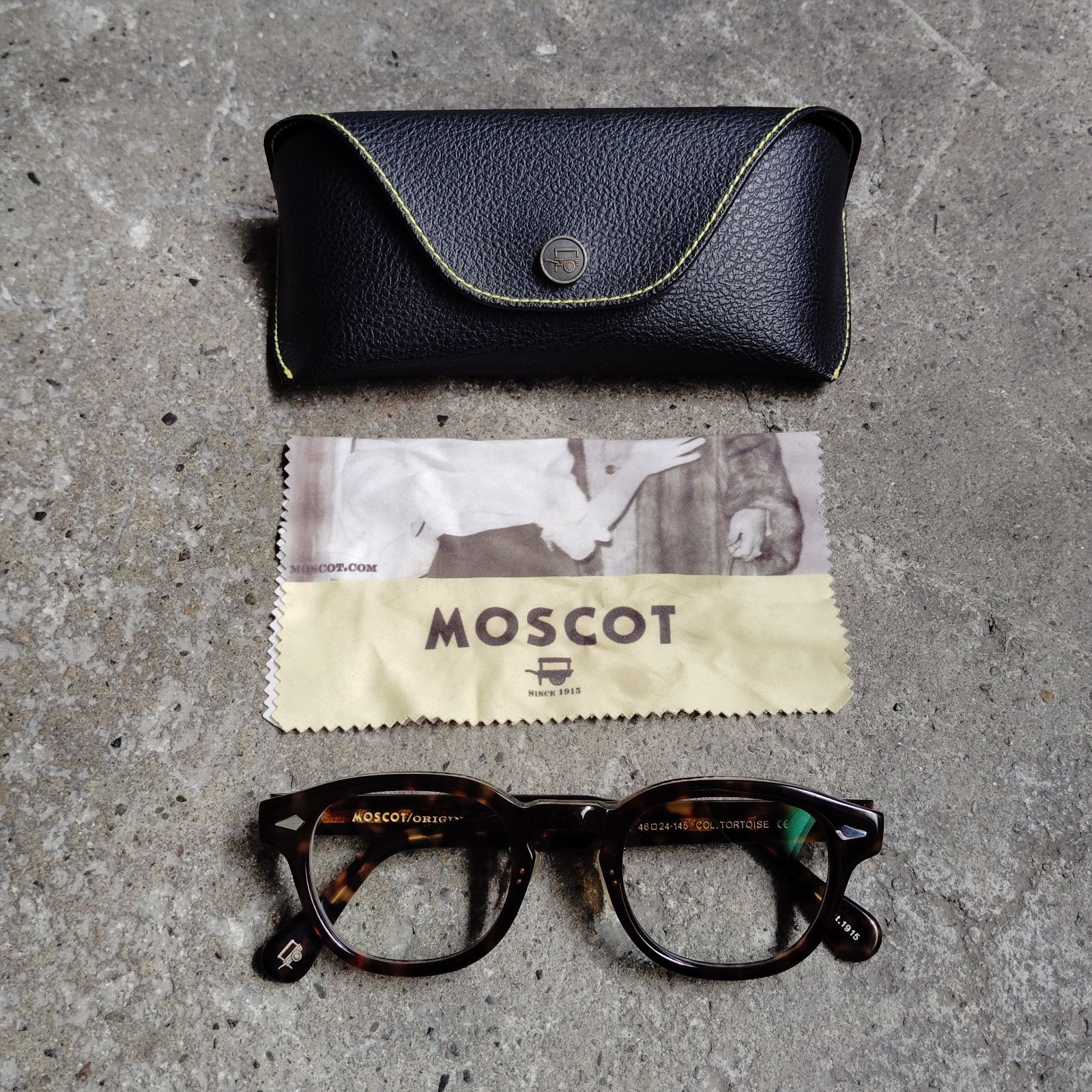 MOSCOT LEMTOSH べっ甲 モスコット メガネ 眼鏡 レムトッシュ 鼈甲 