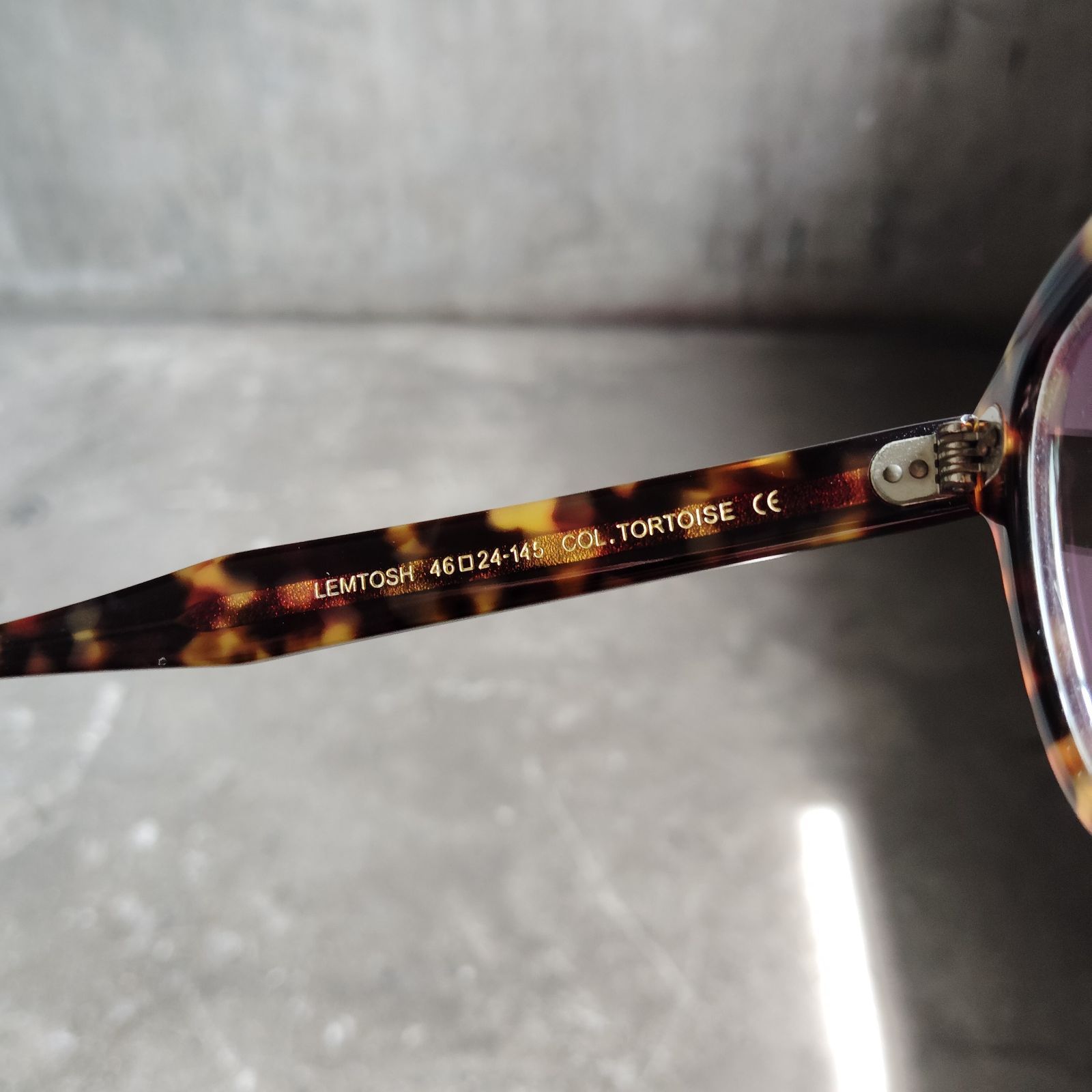 MOSCOT LEMTOSH べっ甲 モスコット メガネ 眼鏡 レムトッシュ 鼈甲