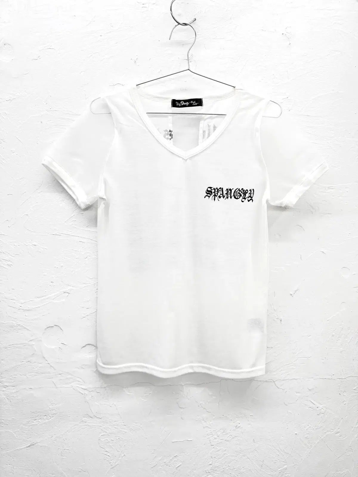 dig deep シースルーパネル Tシャツ