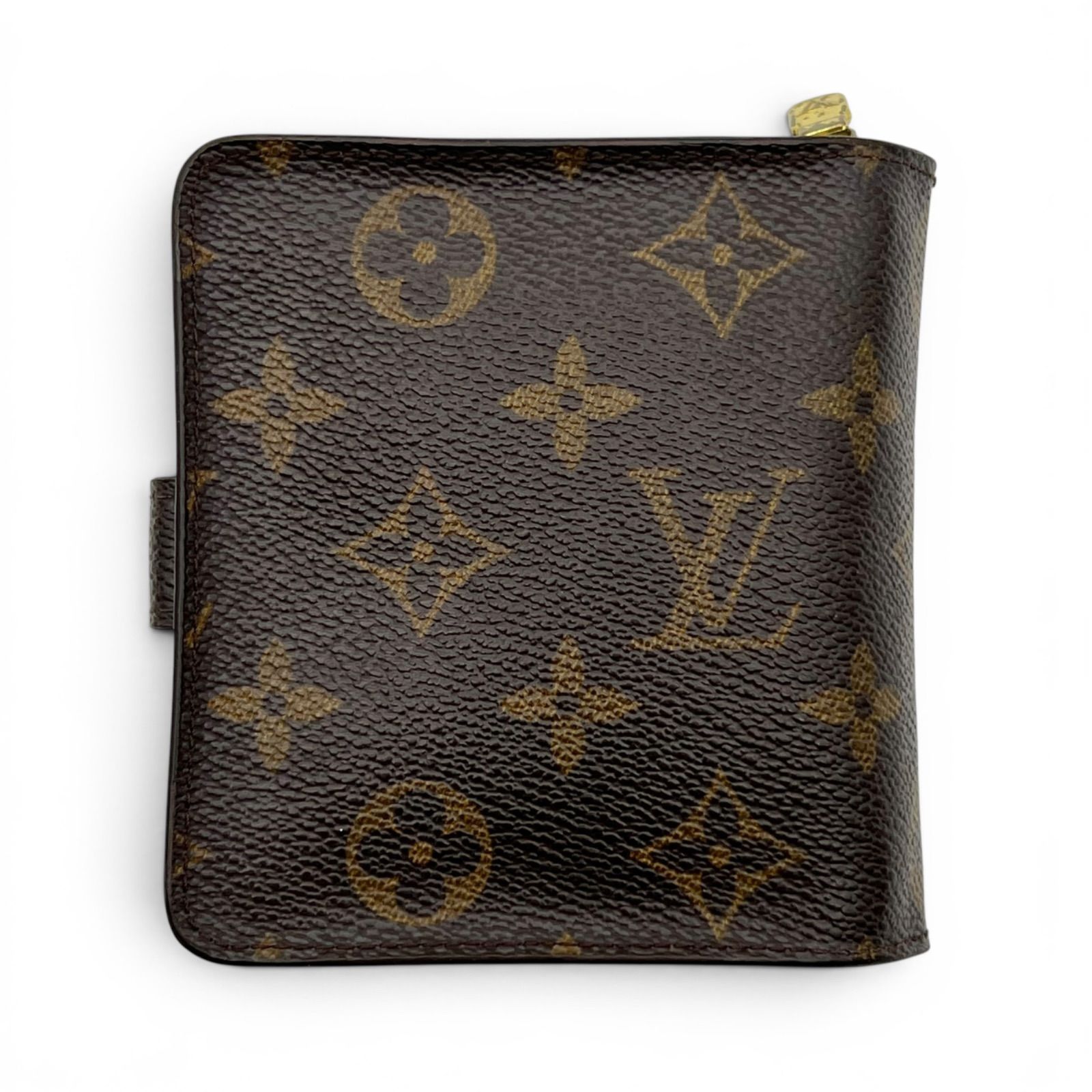 LOUIS VUITTON ルイヴィトン モノグラム コンパクトジップ M61667 二