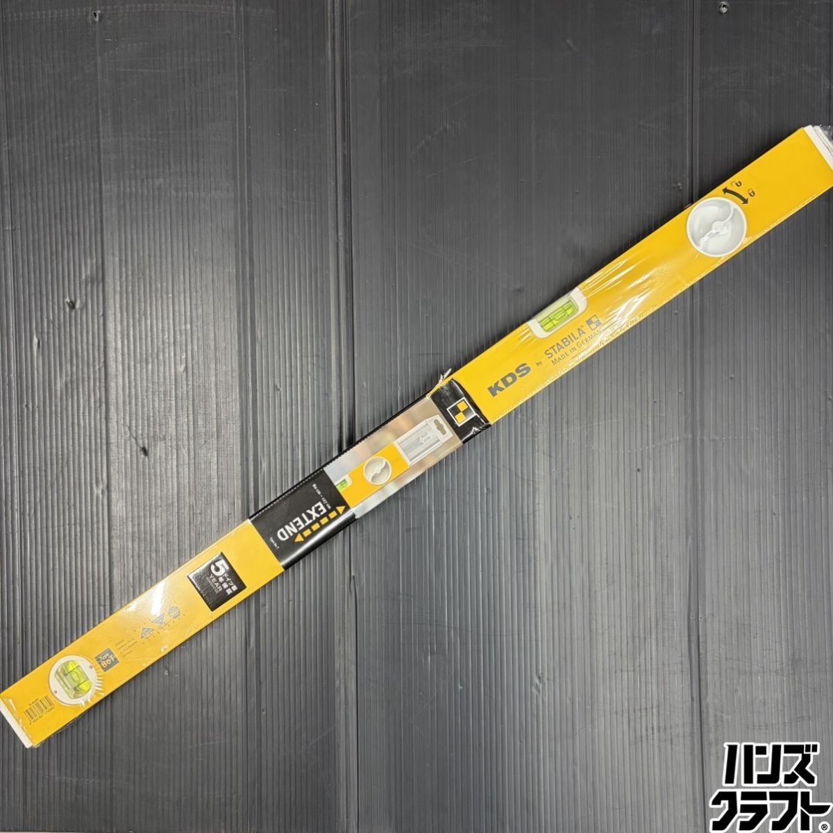 ▼【未使用未開封】ムラテックKDC 水平器 SL-80EXT 拡張アルミレベル80 1.2kg
