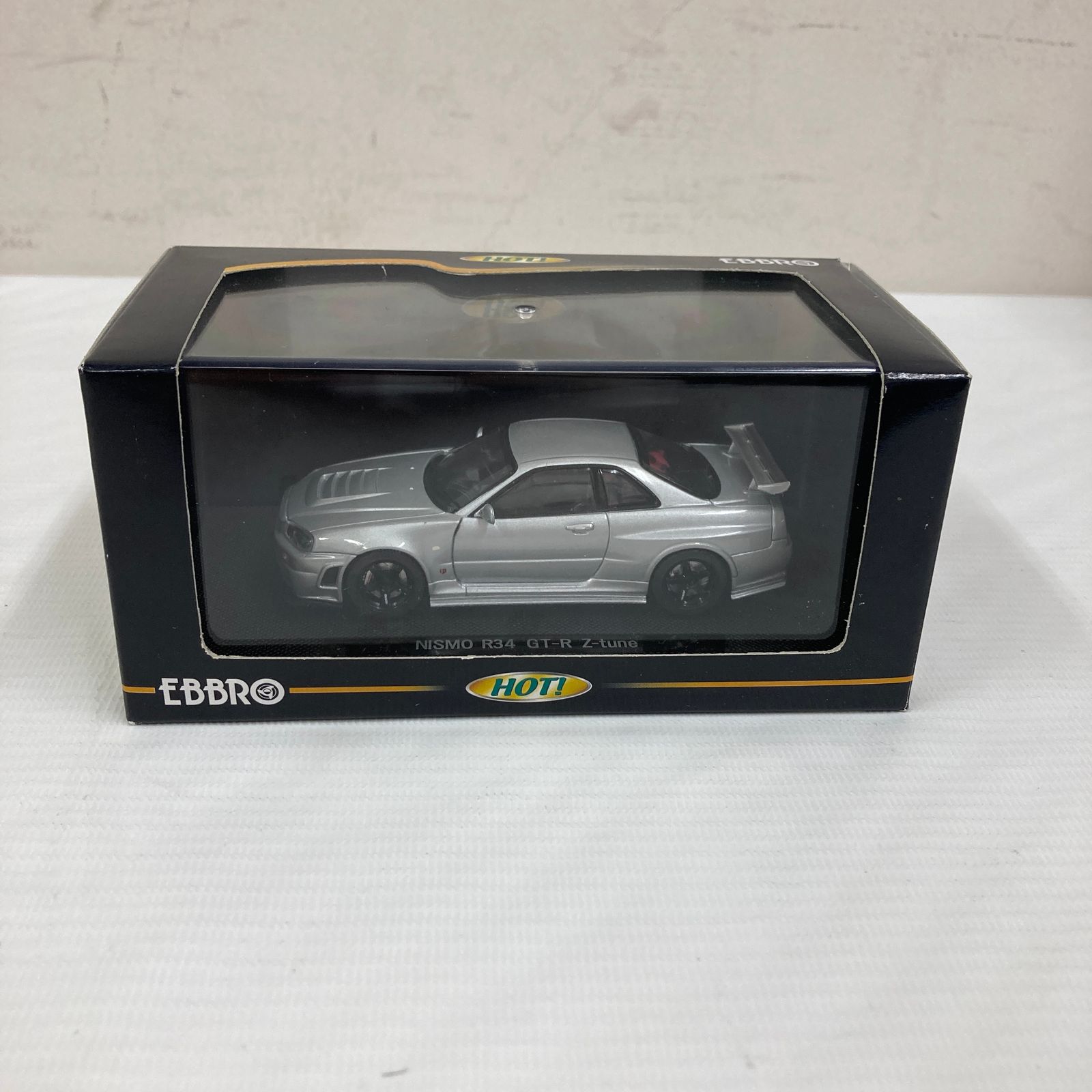 EBBRO NISMO BOX GT-R 2台セット 限定996含む 未開封 Ebbro 1:43 Nissan GT-R LM Nismo #23 Test Car 2015 黒 45252 モデル