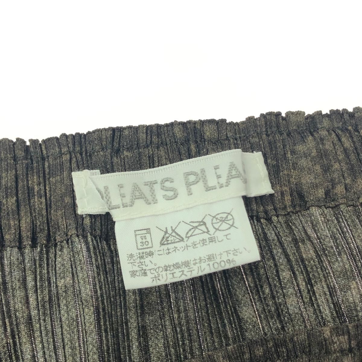 PLEATS PLEASE プリーツプリーズ スカート サイズ:1 ケーブルニット