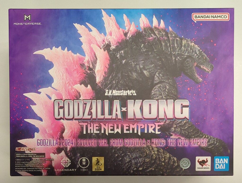 BANDAI NAMCO S.H.MonsterArts GODZILLA (2024) EVOLVED Ver