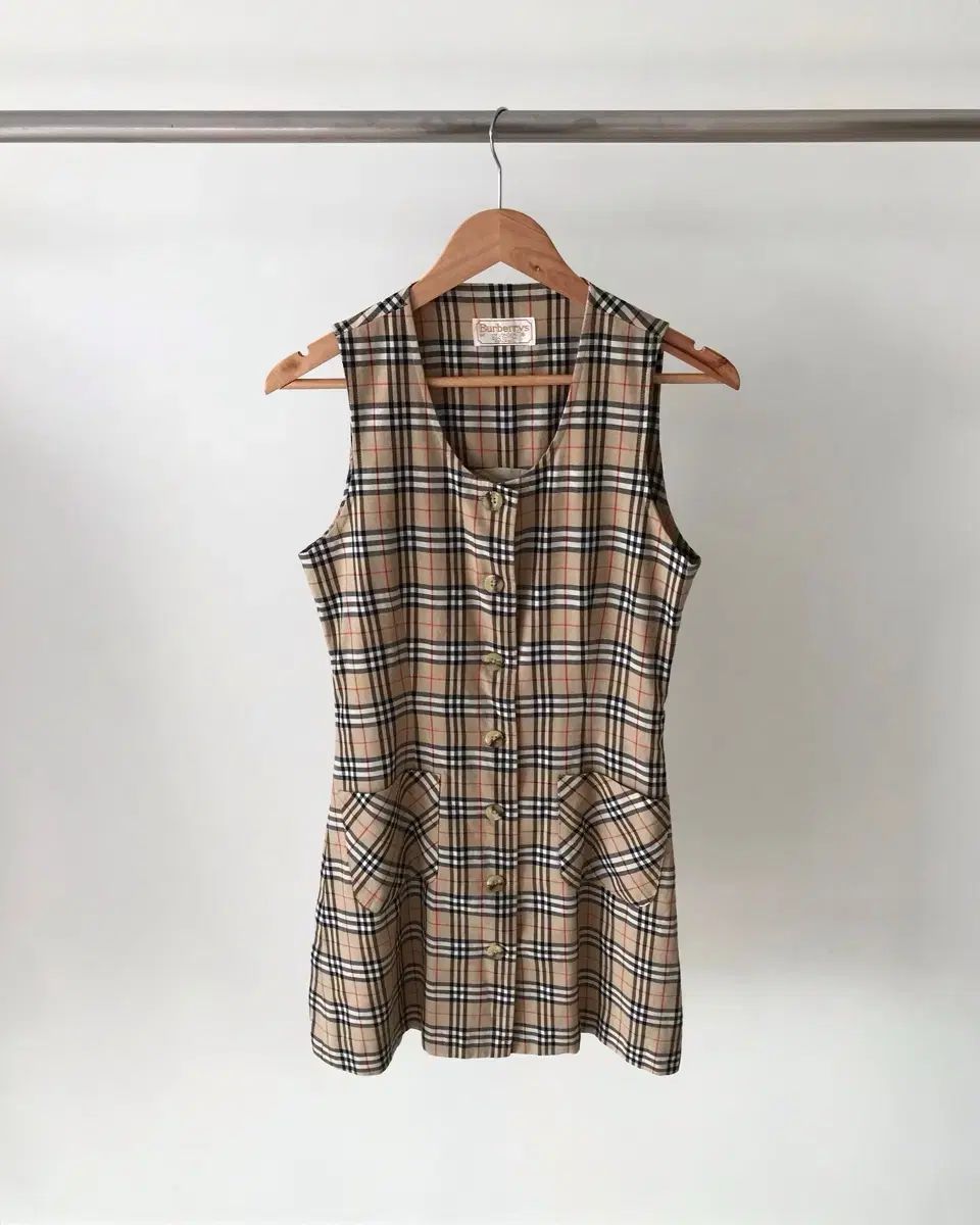 BURBERRY バーバリー ノヴァチェック スリーブレス ONE PIECE