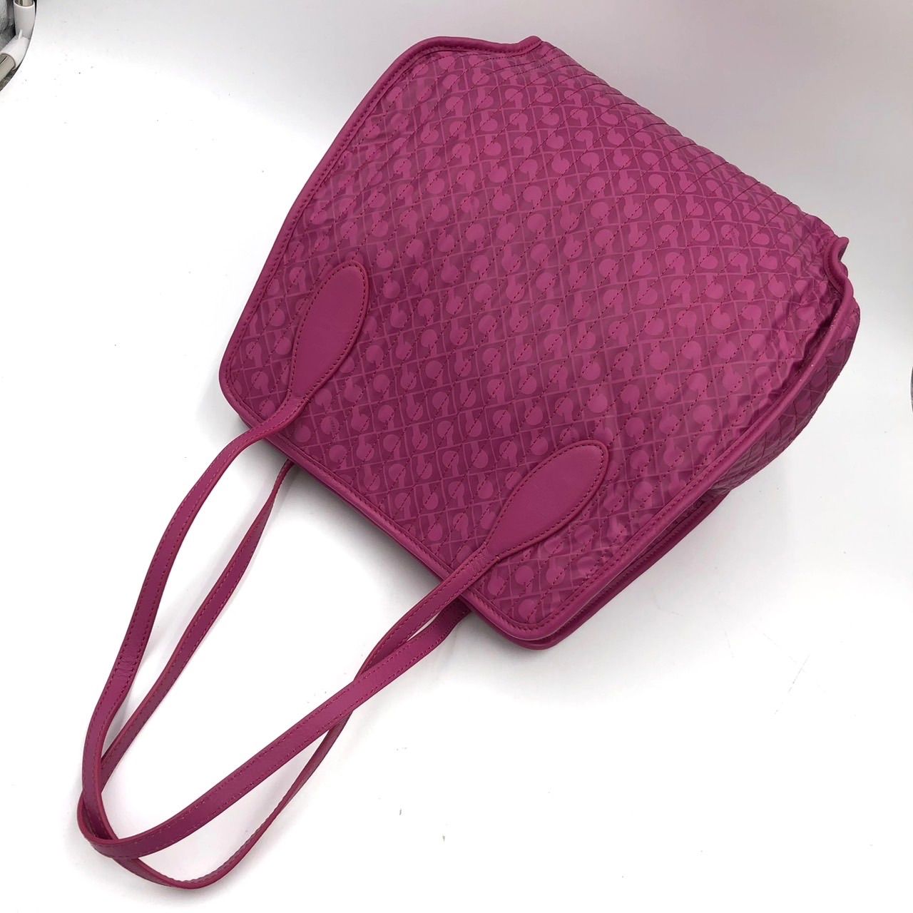 美品】ゲラルディーニ GHERARDINI ソフティ トートバッグ ピンク 軽量