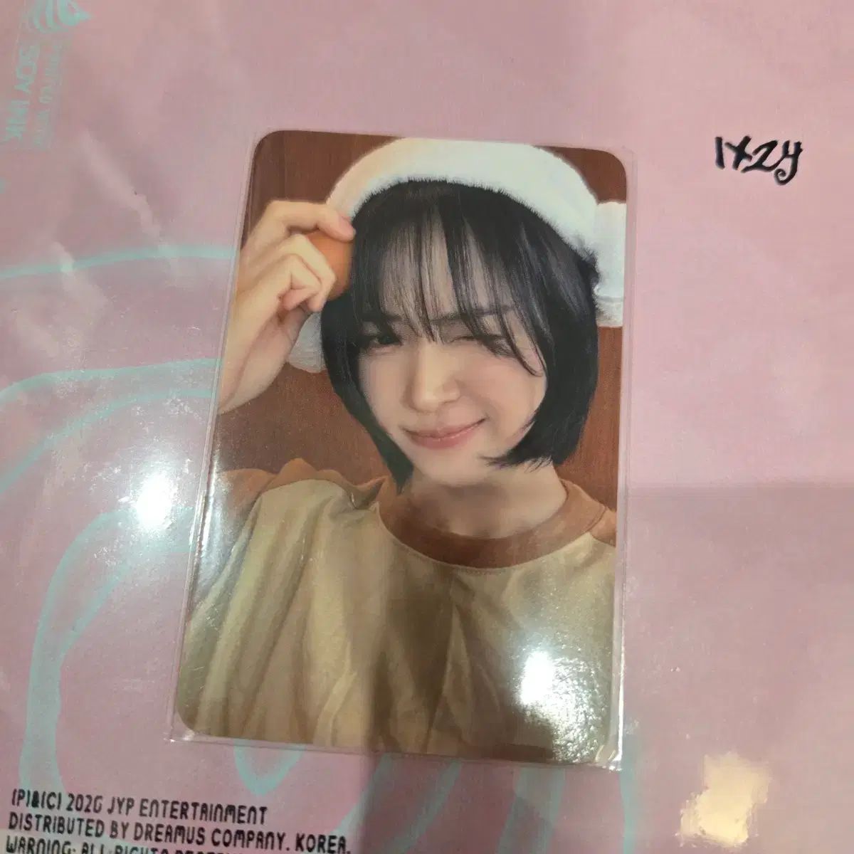 ITZY (イッチ) motto リュジン(RYUJIN) お気に入り 写真 フォト PHOTO カード