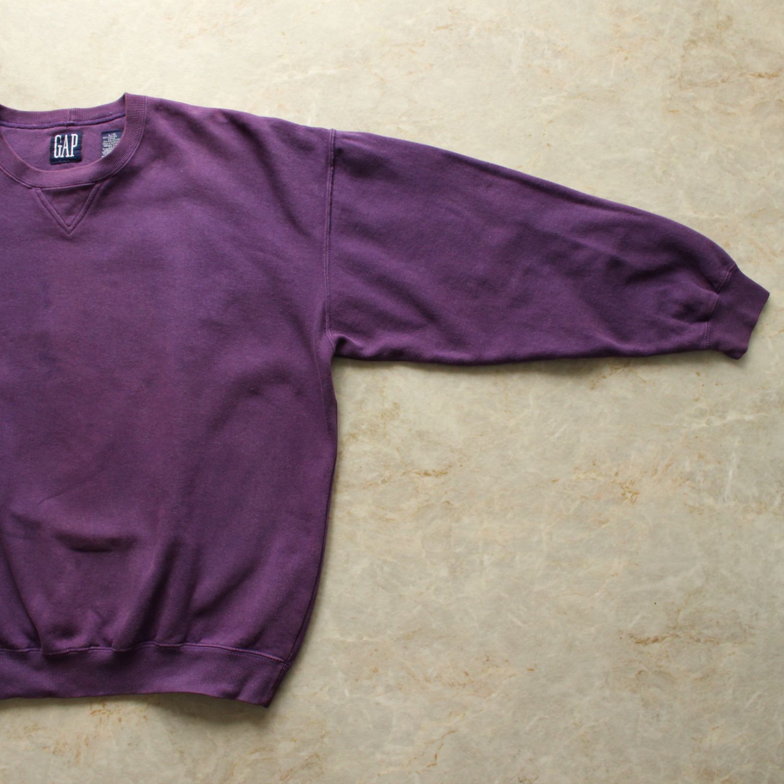 90s OLD GAP スウェット パープル XL 90s OLD GAP スウェット 無地 パープル L - メルカリ