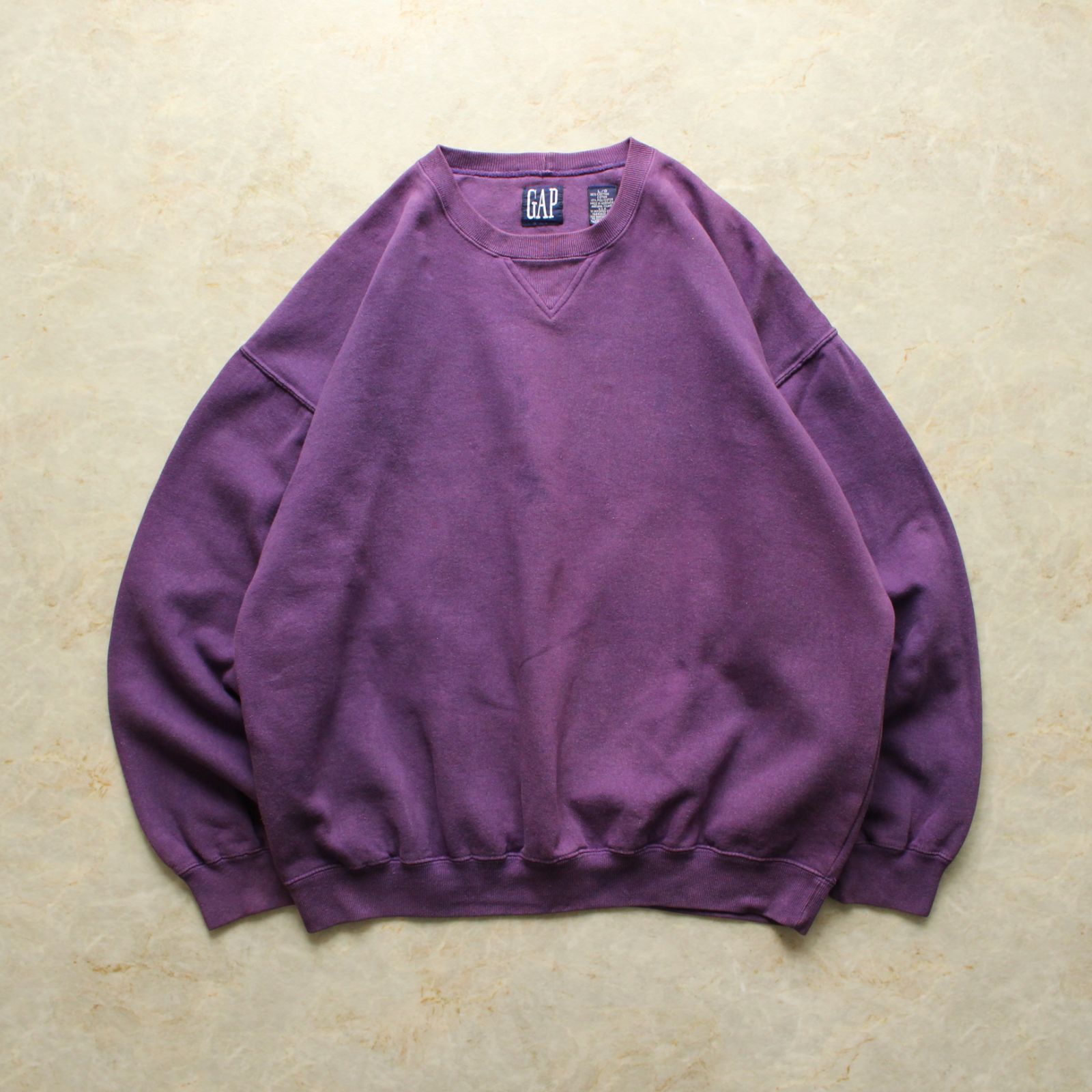 90s OLD GAP スウェット パープル XL 90s OLD GAP スウェット 無地 パープル L - メルカリ