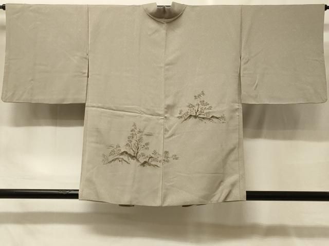 平和屋着物＃羽織　草木文　金彩　正絹　逸品　CABF9065in