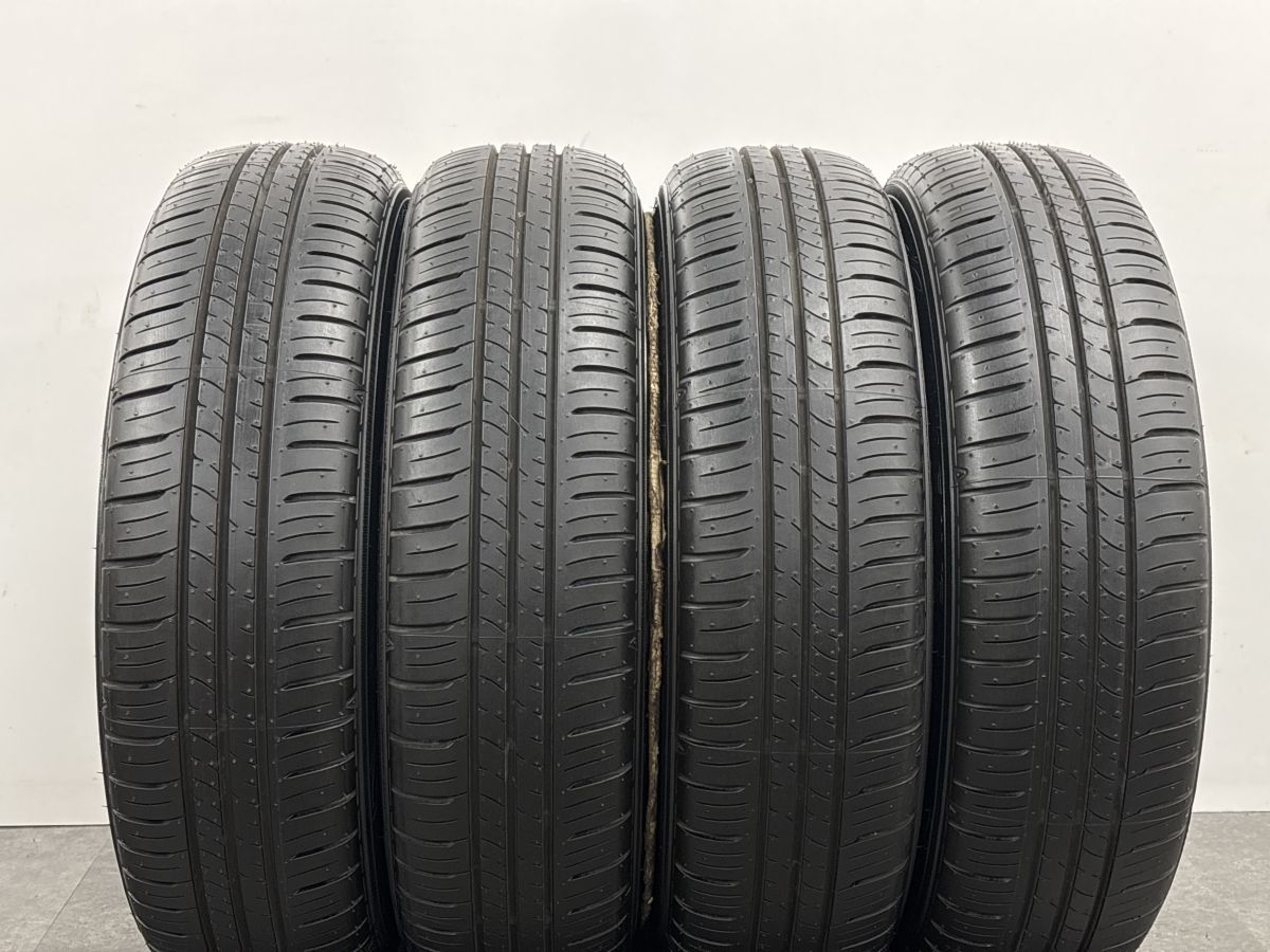 夏 ハスラー 新品 2021年【未使用】スズキ純正 165/60R15 ダンロップ エナセーブ EC300+ 日本製 ２本 15インチ ダイハツ純正 キャスト 2025年製 新車外し バリ溝 美品】スズキ ハスラー 純正 15in 4.5J +45