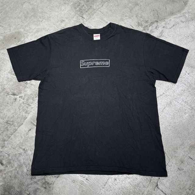Supreme 21ss Kaws Chalk Box Logo Tee Lサイズ シュプリーム カウズ チョーク ボックスロゴ 半袖 Tシャツ 心斎橋店