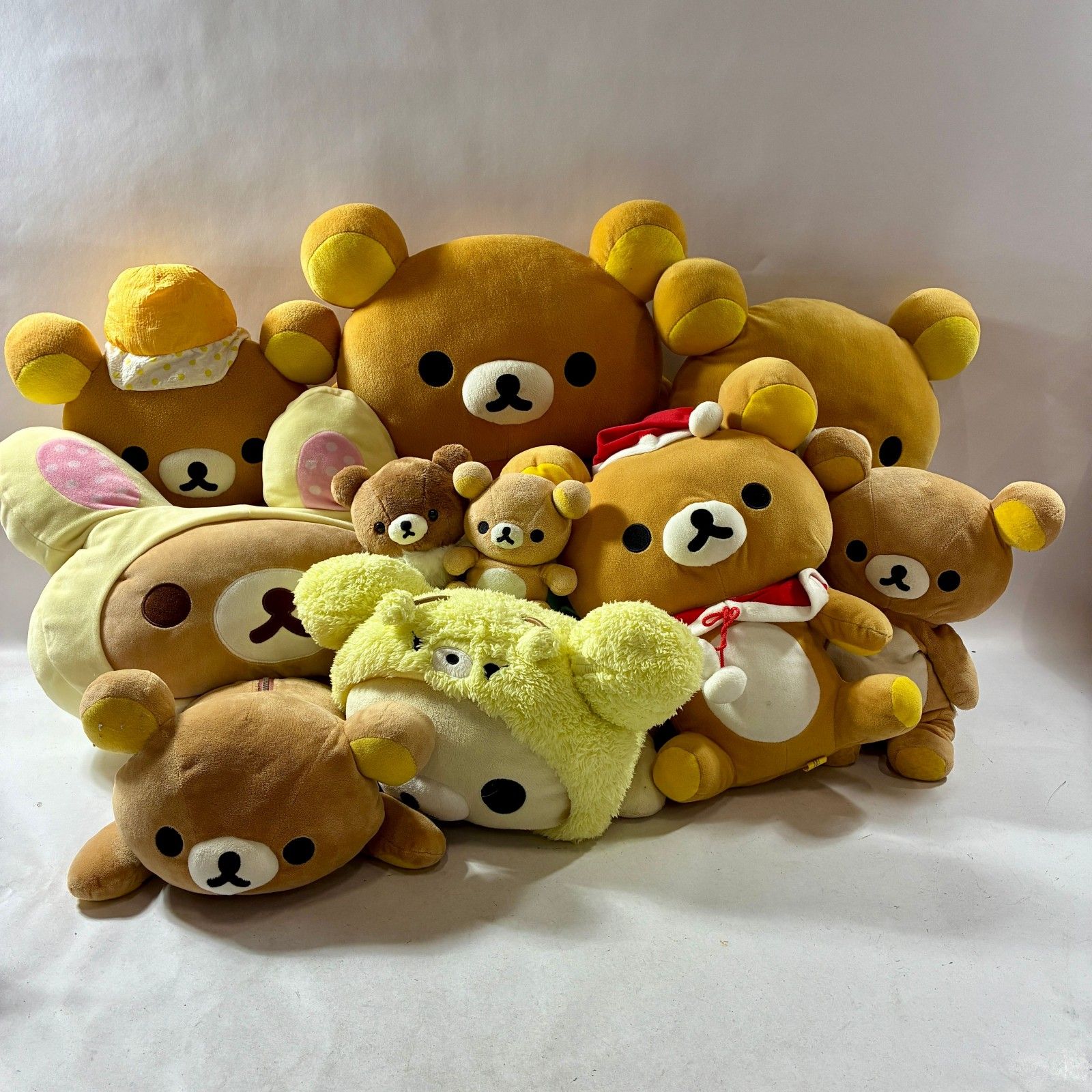 ★ リラックマ コリラックマ ぬいぐるみ マスコット まとめ商品 キイロイトリ San-X サンエックス 現状品 4.0kg