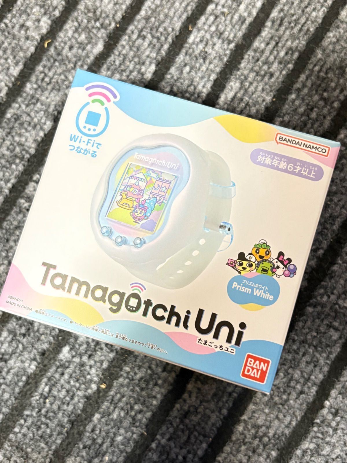 Tamagotchi Uni Prism White たまごっち ユニ おもちゃ 育成 ゲーム