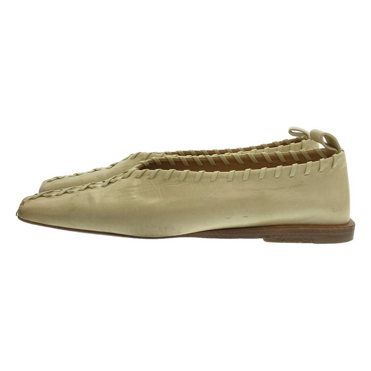 JIL SANDER ジルサンダー BALLERINA レザーフラットシューズ