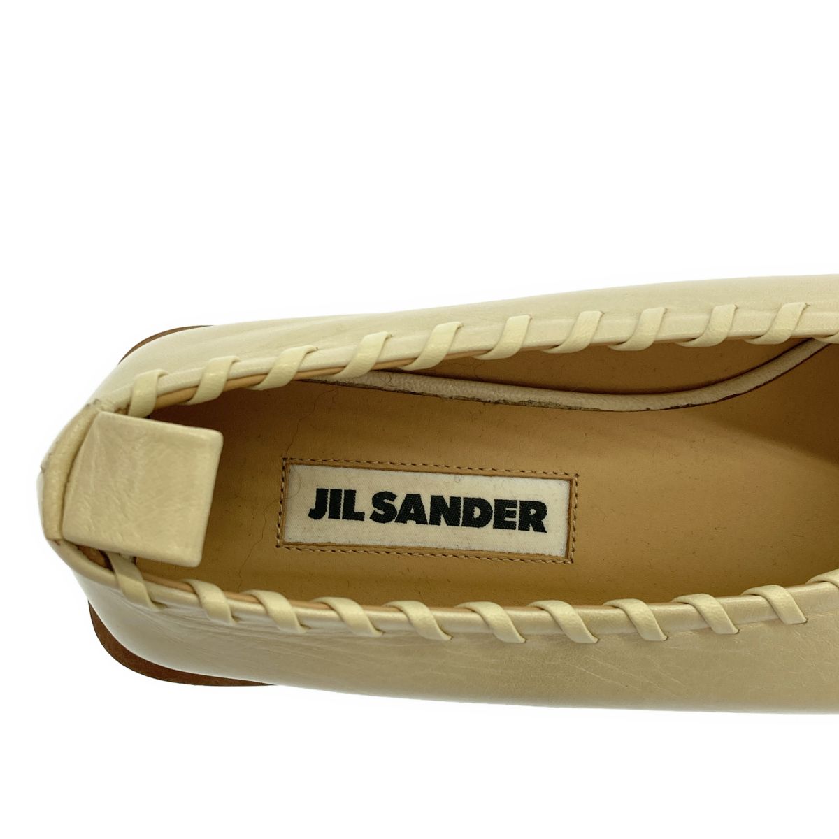 JIL SANDER ジルサンダー BALLERINA レザーフラットシューズ