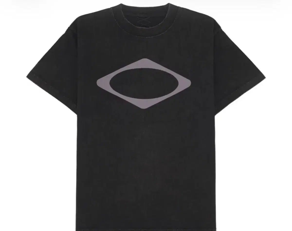 最安値)ミスチーフ 25ss RHOMBUS ウォッシュド ベーシック Tシャツ ブラック M