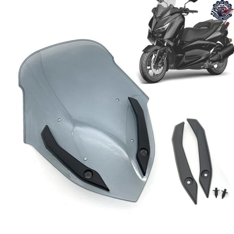 ヤマハ X-MAX300 N-MAX155 2017 -2024 モーターサイクル スポーツ ウインドスクリーン ウインドシールド ウインドディフレクター シールド