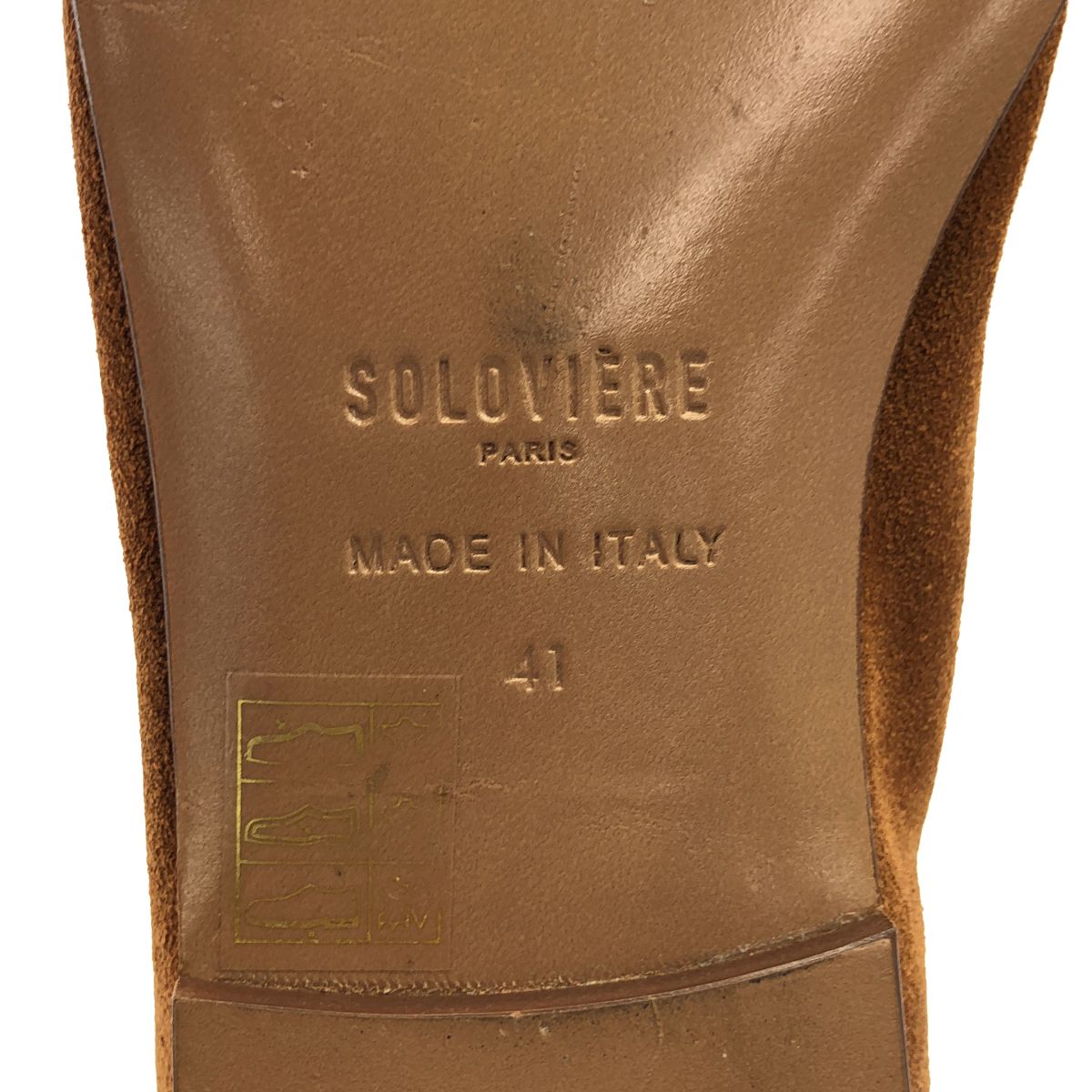 SOLOVIERE ソロヴィエール MATTHIEU スウェードレザーシューズ