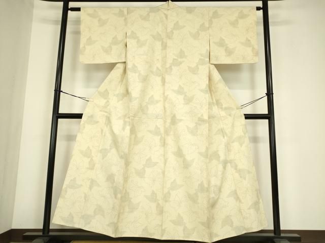 平和屋着物▽上質な紬 単衣 舞蝶文 正絹 逸品 DABE4644az - メルカリ