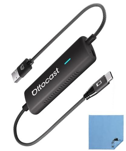 【正規品】オットキャスト ミラータッチ OTTOCAST Mirror Touch オット キャストミラーリング ワイヤレスCarPlayアダプター ワイヤレス化 純正有線CarPlay搭載車専用 Android Auto単体利用不可｜【国内 ed6752dd