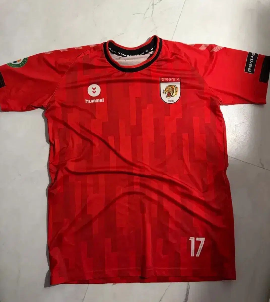 강릉中央高サッカー部半袖トレーナー出品
