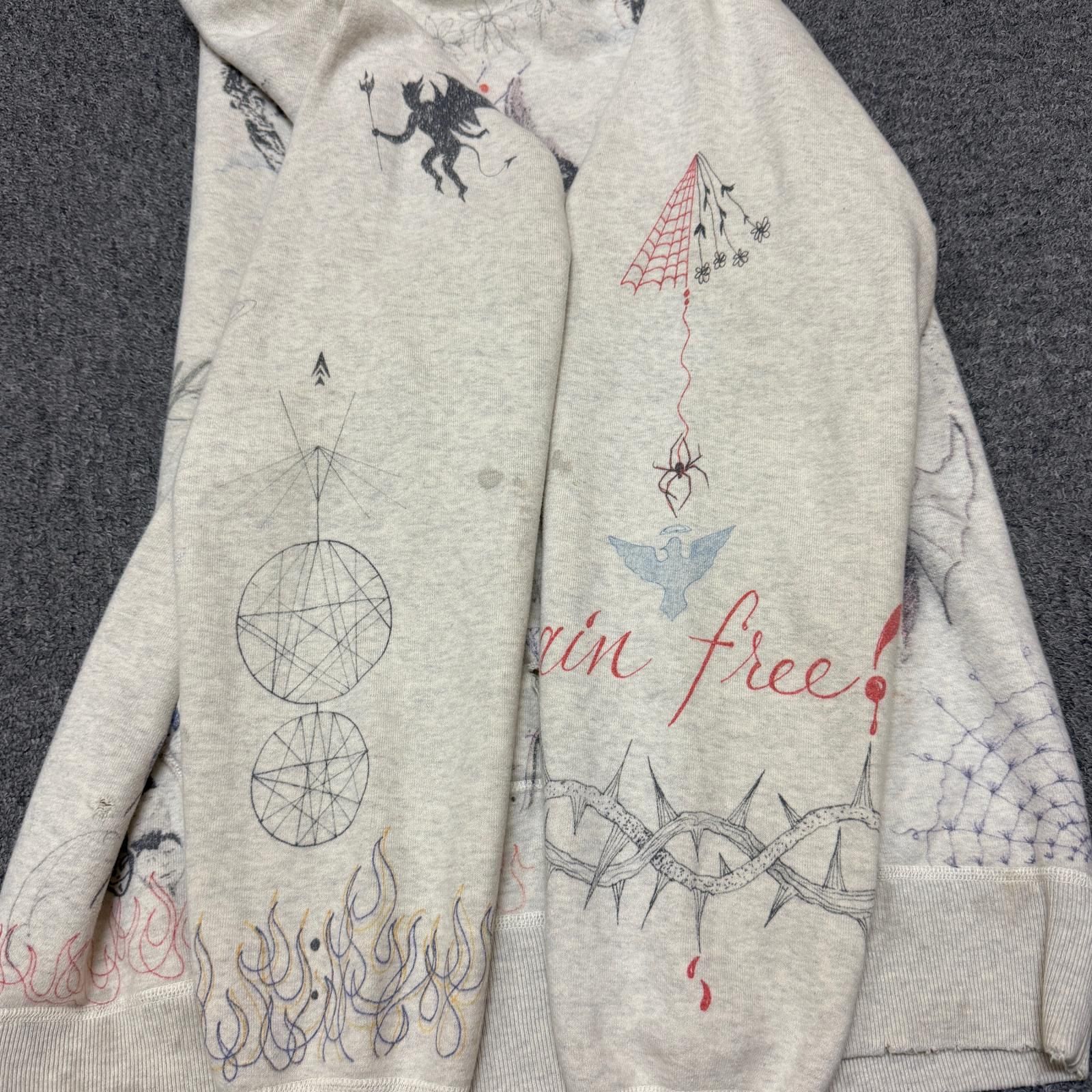 参考上代60500円 SAINT MICHAEL × Dr.Woo 21AW HOODIE_DR.WOO