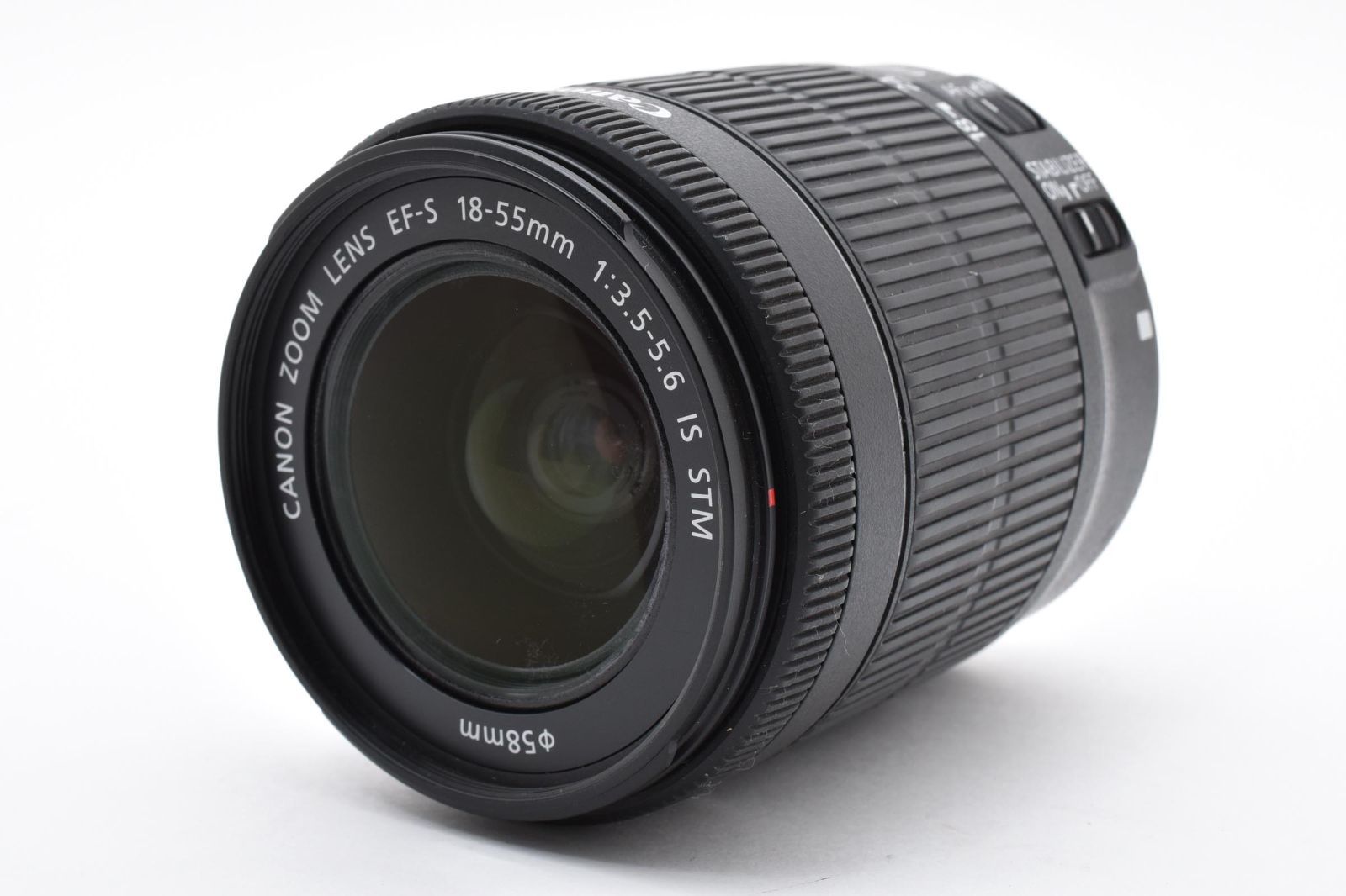 ★良品★キヤノン Canon EF-S 18-55mm f3.5-5.6 IS STM ♯1795