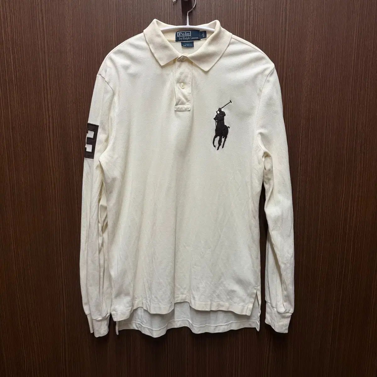 ポロ ビックポニー 長袖 カラーTシャツ L