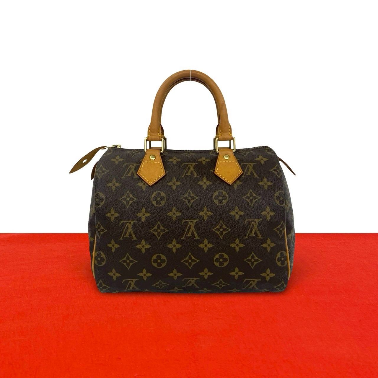 極 美品 LOUIS VUITTON ルイヴィトン スピーディ 25 モノグラム 柄 