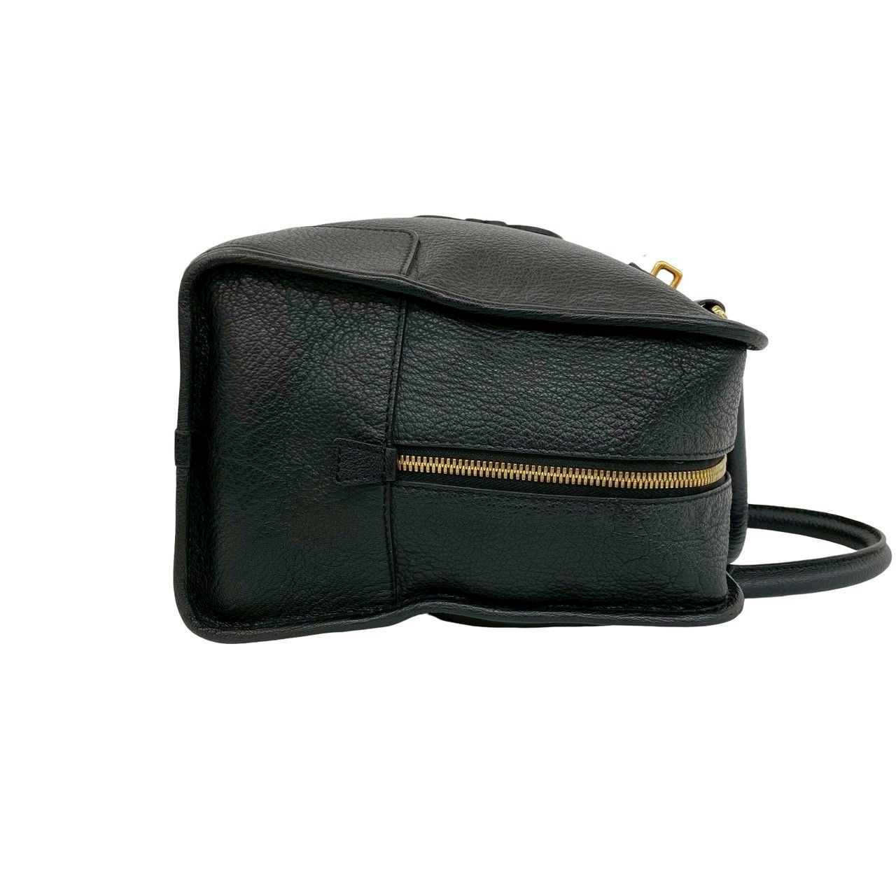 ほぼ未使用 希少品 LOEWE ロエベ アマソナ 36 アナグラム ロゴ レザー