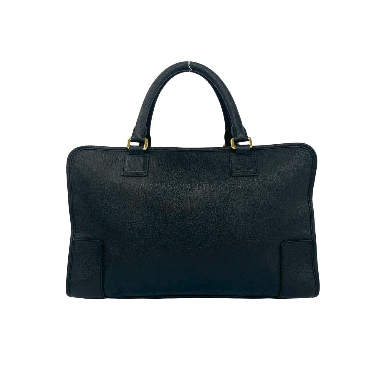 ほぼ未使用 希少品 LOEWE ロエベ アマソナ 36 アナグラム ロゴ レザー