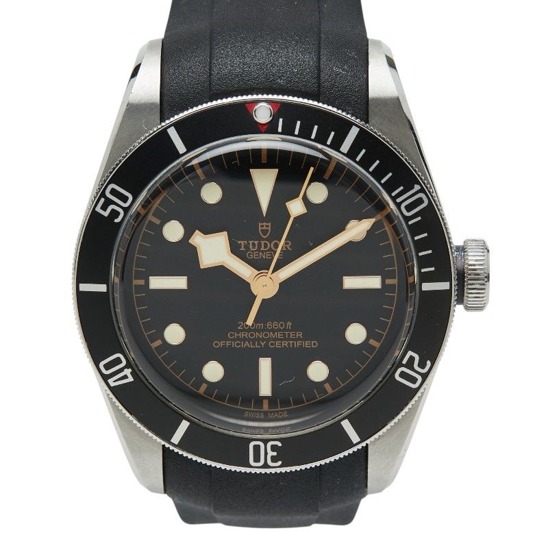 チュードル ヘリテージ ブラックベイ 腕時計 79230N ブラック シルバー ステンレススチール メンズ TUDOR【1-0271714】