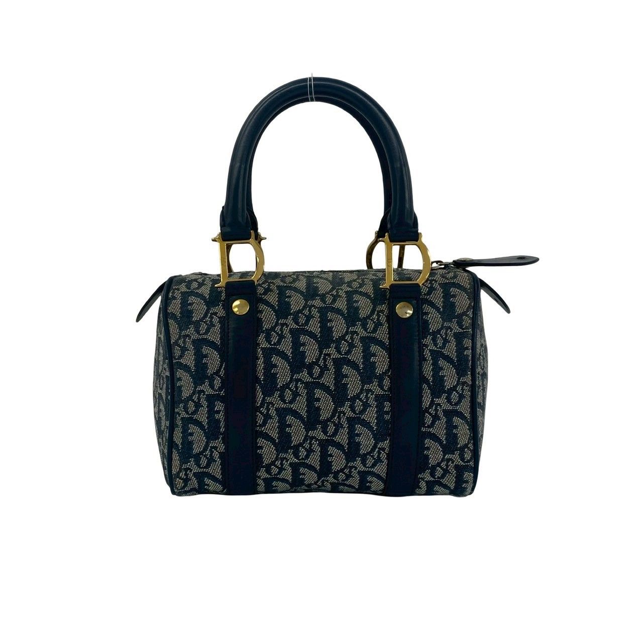 極 美品 Christian Dior ディオール トロッター ロゴ 柄 キャンバス 