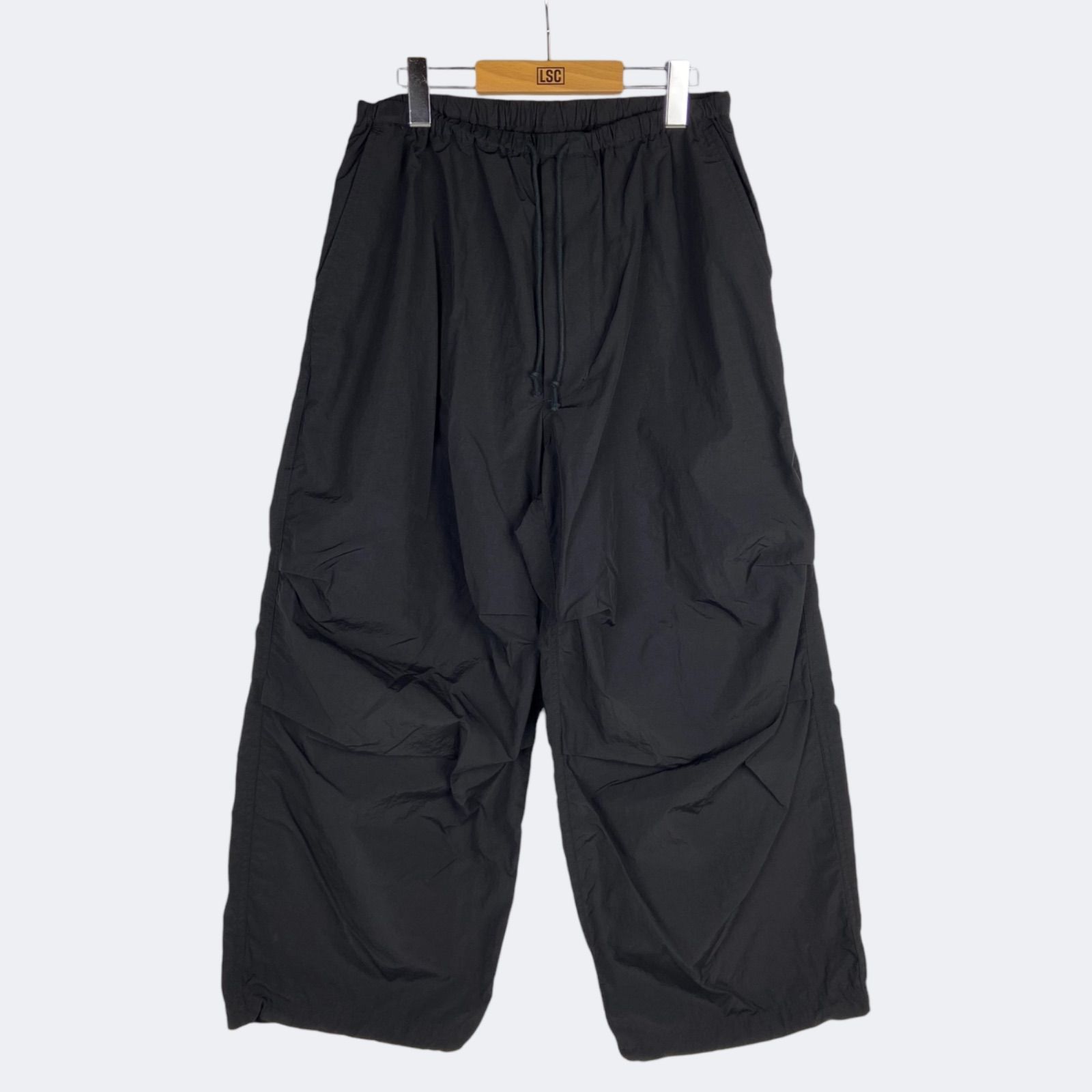 THE DAY WINDS-DAY COTTON NYLON KNEE TUCK PANTS サ デイ コットン ナイロン ニー タック パンツ